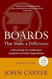 Boards That Make a Difference - John Carver - E-Book