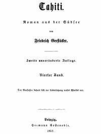 Tahiti: Roman aus der Südsee. Vierter Band - Friedrich, Gerstäcker - kostenlos E-Book