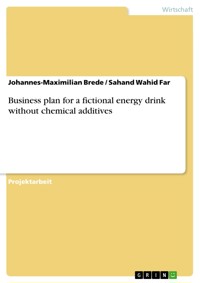 Business plan for a fictional energy drink without chemical additives - Johannes-Maximilian Brede - E-Book