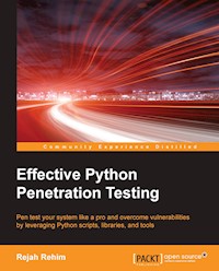 Effective Python Penetration Testing - Rejah Rehim - E-Book