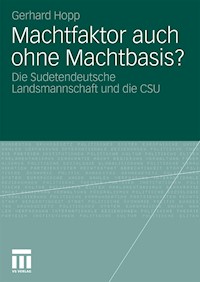 Machtfaktor auch ohne Machtbasis? - Gerhard Hopp - E-Book