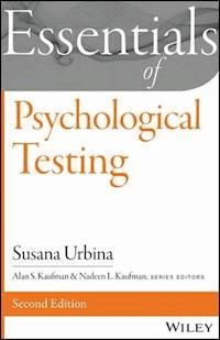 Essentials of Psychological Testing - Susana Urbina - E-Book