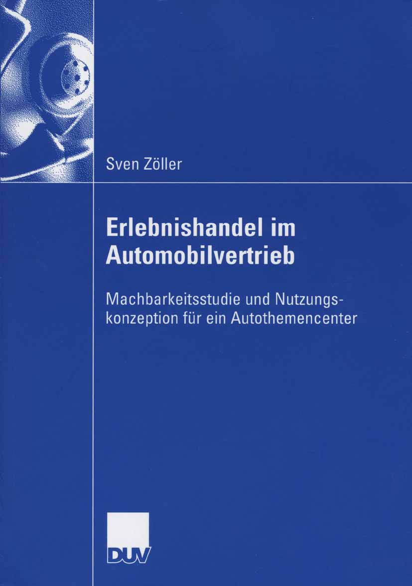 Erlebnishandel im Automobilvertrieb - Sven Zöller - E-Book