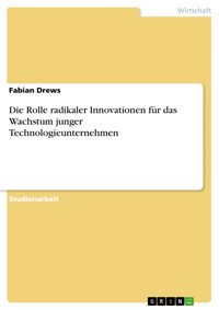 Die Rolle radikaler Innovationen für das Wachstum junger Technologieunternehmen - Fabian Drews - kostenlos E-Book