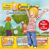01: Conni zieht um / Conni bekommt eine Katze / Conni macht das Seepferdchen / Conni geht zelten (Vier Hörspiele zur TV-Serie) - Nana Andrea Meyer - Hörbuch