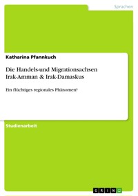 Die Handels-und Migrationsachsen Irak-Amman & Irak-Damaskus - Katharina Pfannkuch - E-Book