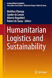 Humanitarian Logistics and Sustainability -  - E-Book
