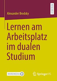 Lernen am Arbeitsplatz im dualen Studium - Alexander Brodsky - E-Book