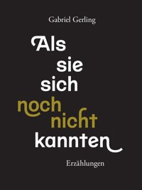 Als sie sich noch nicht kannten - Gabriel Gerling - E-Book