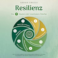 Resilienz – Die 7 Säulen der mentalen Stärke: Wie du Stress abbaust und Depressionen vorbeugst. Für mehr Gelassenheit und innere Stärke im Alltag und Beruf - Saskia Engels - Hörbuch