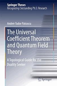 The Universal Coefficient Theorem and Quantum Field Theory - Andrei-Tudor Patrascu - E-Book