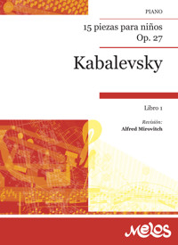 15 piezas para niños, Op. 27 - Dimitri Kabalevsky - E-Book