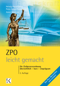 ZPO – leicht gemacht. - Robin Melchior - E-Book
