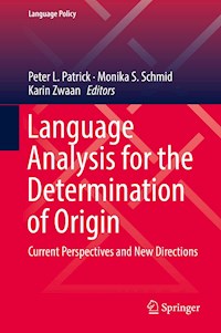 Language Analysis for the Determination of Origin -  - E-Book