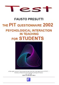 The PIT Questionnaire 2002  for Students - Fausto Presutti - E-Book