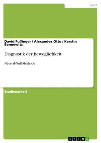 Diagnostik der Beweglichkeit - David Fußinger - E-Book