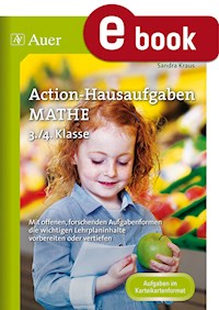 Action-Hausaufgaben Mathe 3+4 - Sandra Sommer - E-Book