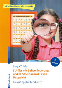Schüler mit Sehbehinderung und Blindheit im inklusiven Unterricht - Markus Lang - E-Book