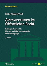 Assessorexamen im Öffentlichen Recht - Gerhard Bülter - E-Book