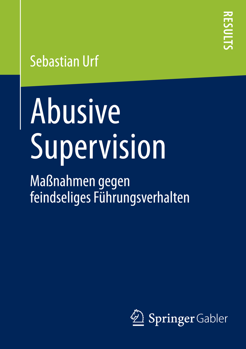 Abusive Supervision - Sebastian Urf - E-Book