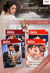 Mit dem Hochzeitsexpress in die Weihnachtszeit (2 Miniserien) - Rachael Thomas - E-Book