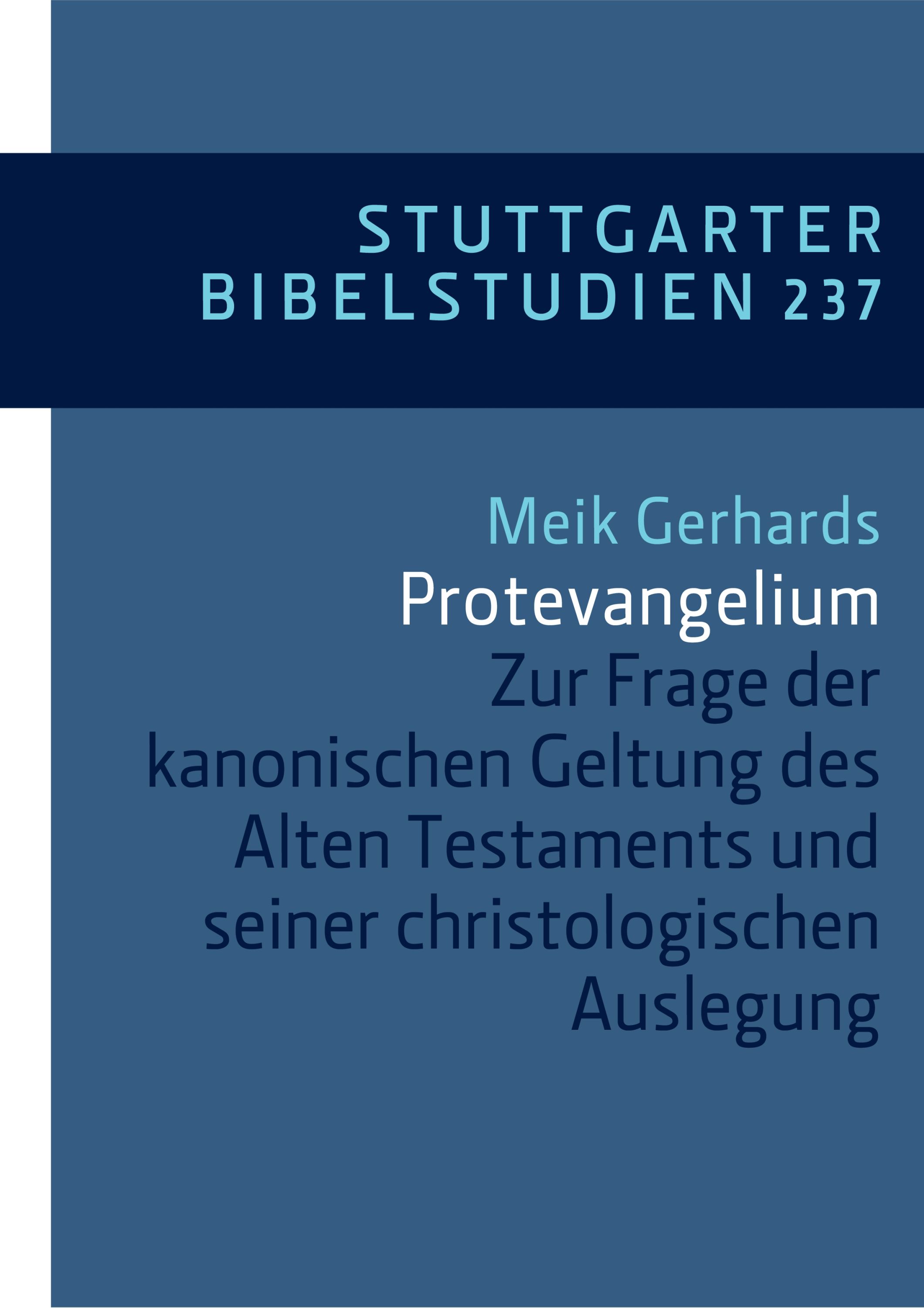 Protevangelium - Meik Gerhards - E-Book