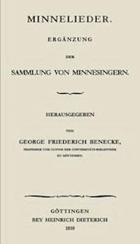 Beyträge zur Kenntniss der altdeutschen Sprache und Litteratur Erster Band. Theil 1. - Benecke, George Friedrich - kostenlos E-Book
