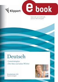 Lesestrategien - Der Satz und seine Wörter - Petra Schnelle - E-Book