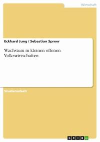 Wachstum in kleinen offenen Volkswirtschaften - Eckhard Jung - E-Book