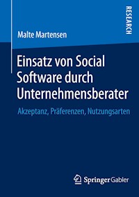 Einsatz von Social Software durch Unternehmensberater - Malte Martensen - E-Book