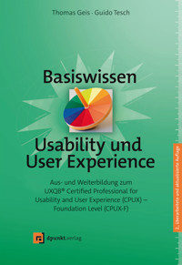 Basiswissen Usability und User Experience - Thomas Geis - E-Book