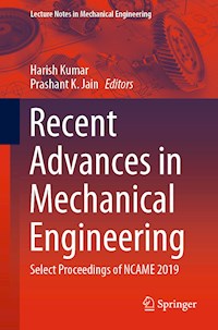 Recent Advances in Mechanical Engineering -  - E-Book