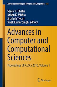 Advances in Computer and Computational Sciences -  - E-Book