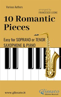 10 Romantic Pieces - Easy for Soprano/Tenor Sax and Piano - Johannes Brahms - E-Book