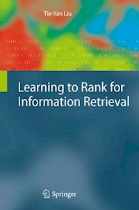 Learning to Rank for Information Retrieval - Tie-Yan Liu - E-Book