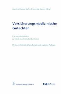 Versicherungsmedizinische Gutachten -  - E-Book