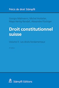 Droit constitutionnel suisse - Giorgio Malinverni - E-Book