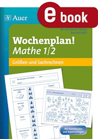 Wochenplan Mathe 1/2, Größen und Sachrechnen - Ganser - E-Book