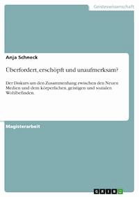 Überfordert, erschöpft und unaufmerksam? - Anja Schneck - E-Book