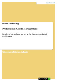Professional Client Management - Frank Tubbesing - E-Book
