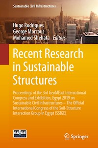 Recent Research in Sustainable Structures -  - E-Book