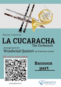 Bassoon part of "La Cucaracha" for Woodwind Quintet - Mexican Traditional - E-Book