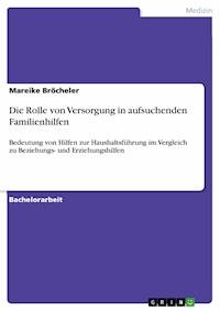 Die Rolle von Versorgung in aufsuchenden Familienhilfen - Mareike Bröcheler - E-Book