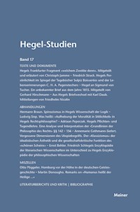 Hegel-Studien Band 17 -  - E-Book