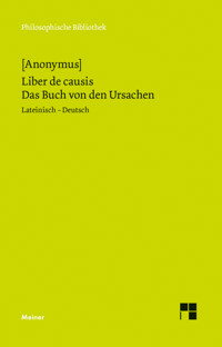 Liber de causis. Das Buch von den Ursachen - Anonymus - E-Book
