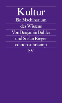 Kultur - Benjamin Bühler - E-Book