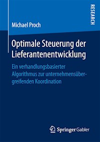 Optimale Steuerung der Lieferantenentwicklung - Michael Proch - E-Book