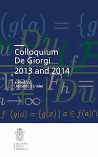 Colloquium De Giorgi 2013 and 2014 -  - E-Book