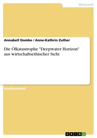 Die Ölkatastrophe "Deepwater Horizon" aus wirtschaftsethischer Sicht - Annabell Domke - E-Book