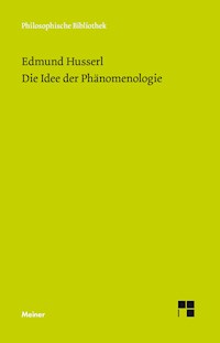 Die Idee der Phänomenologie - Husserl Edmund - E-Book